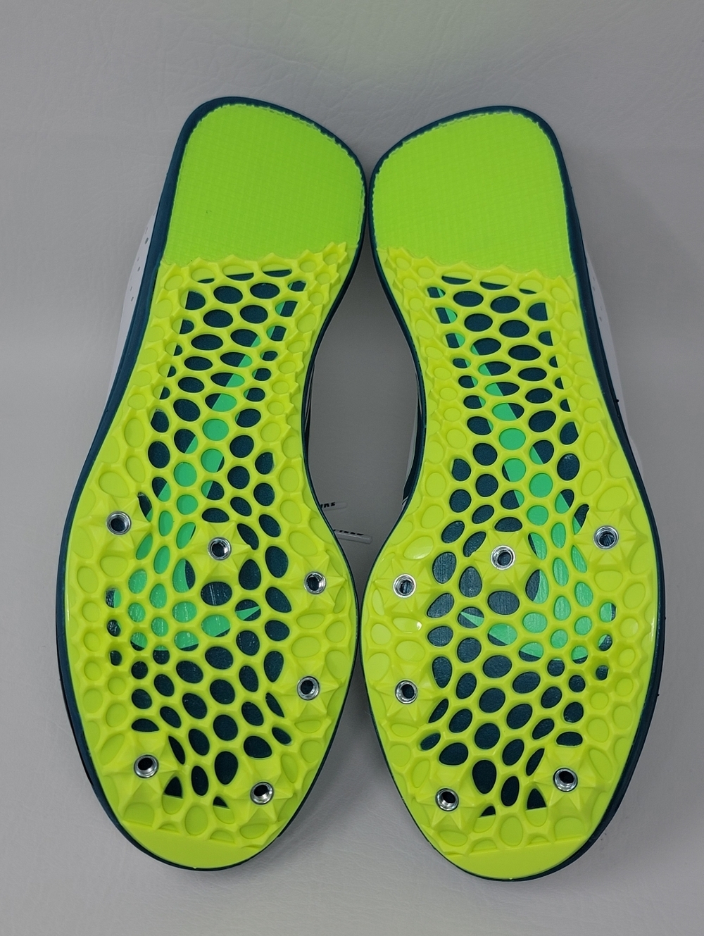 Nike Triple Jump Elite 3 White Green Jumping Spikes HV6425-100 Men’s Size 9 New - Picture 6 of 9